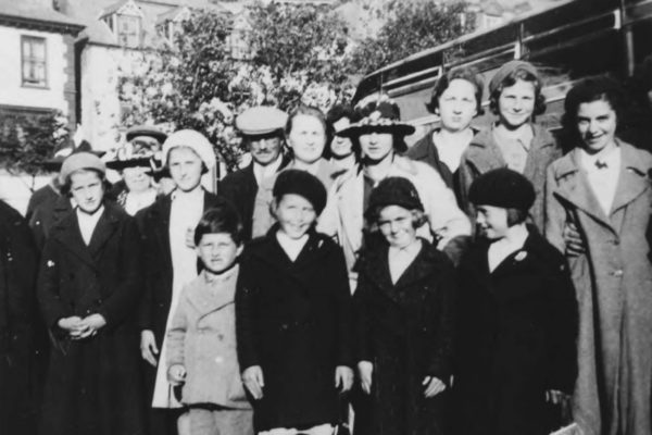 Trelights Chapel Sunday School outing, August 1939