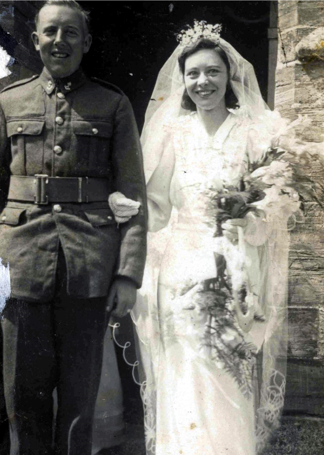 The wedding of Anne Leverton and Archie Lobb
